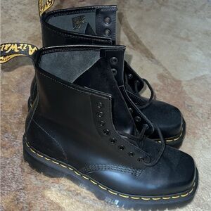 Doc marten square toed boots